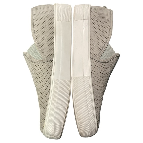 Steve Madden Klarissa Slip On Sneakers Perforated Gray Sz 8.5 - Picture 6 of 8